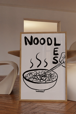 Noodles Print from Eleanor Isobelle 
