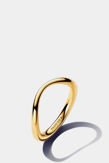 Organically Shaped Band Ring