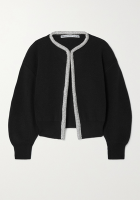 Crystal-Embellished Cardigan from Alexander Wang
