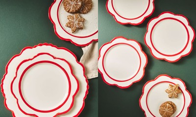 Set Of 4 Lyla Solid Side Plates from Anthropologie