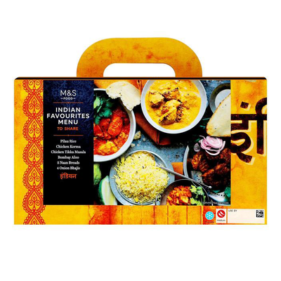 Indian Favourites Takeaway Box