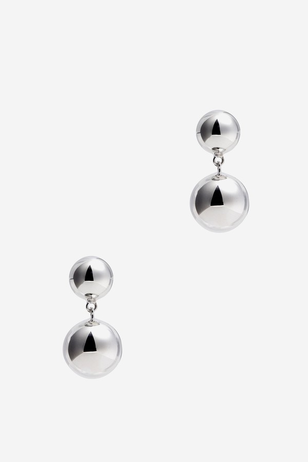 The Julie Sterling Silver Drop Earrings from Lie Studio