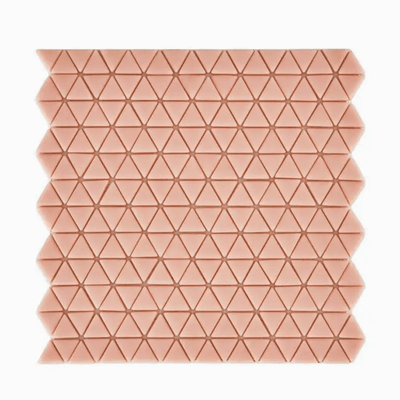 Confiserie Blush Triangle Mosaic from Claybrook