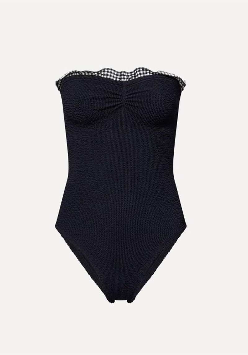 Dolly Gingham-Ruffle Swimsuit