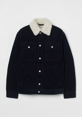 Lined Corduroy Jacket from H&M