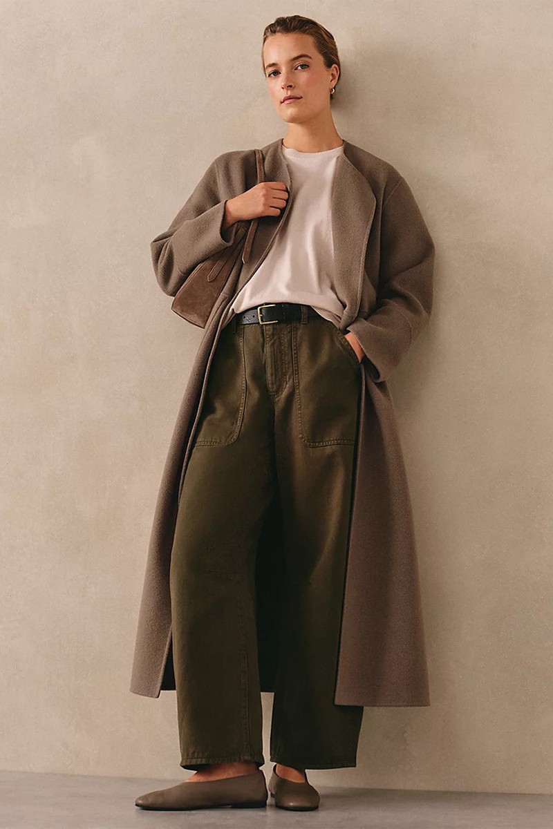 Utility Barrel Leg Trousers