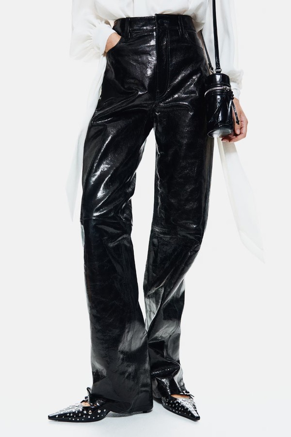 Leather Trousers from H&M