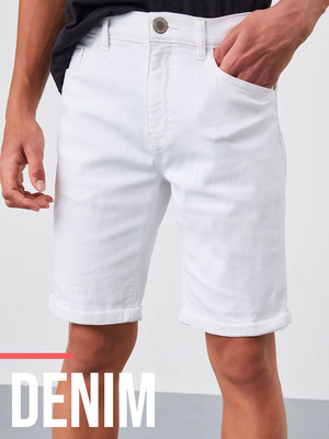 Denim Shorts from Next