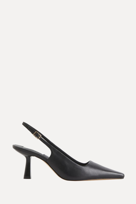 Leather Slingbacks from H&M