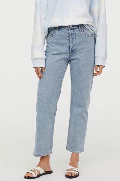 Straight Ankle Jeans