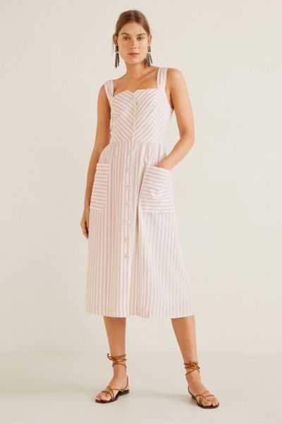 Striped Linen Dress