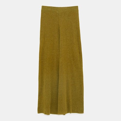 Rustic Palazzo Trousers from Zara