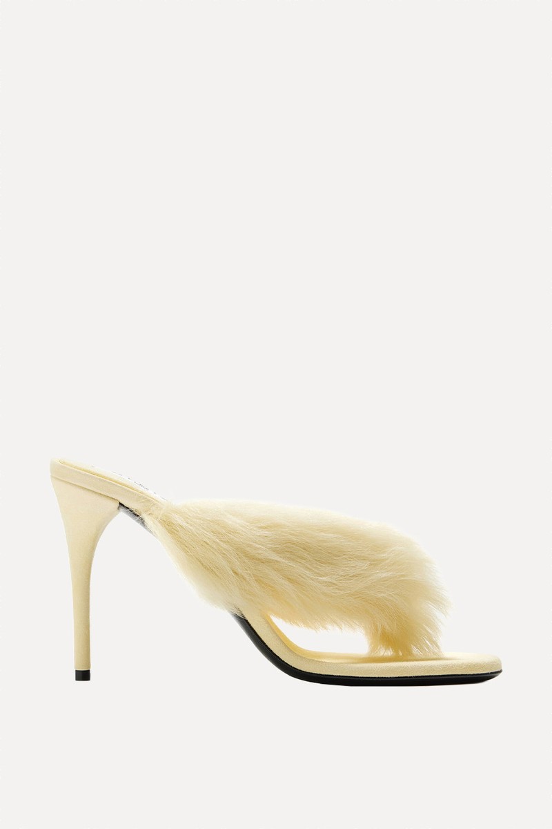 Shearling Mules from ALAÏA