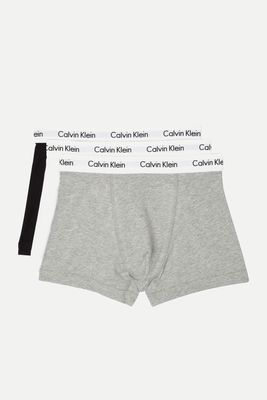 Stretch Cotton Trunks - Set Of Three from Calvin Klein