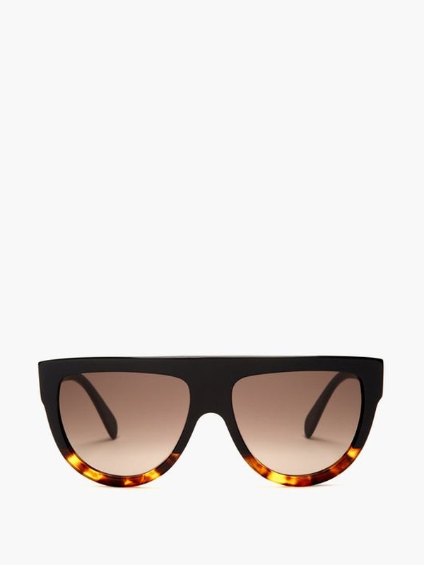 D-Frame Acetate Sunglasses from Celine Eyewear