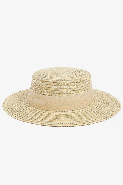 Spencer Boater Hat from Lack Of Colour