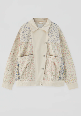 Floral Patchwork Jacket from Pull & Bear 