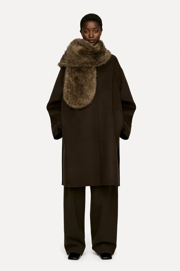 Faux Fur Scarf from Arket