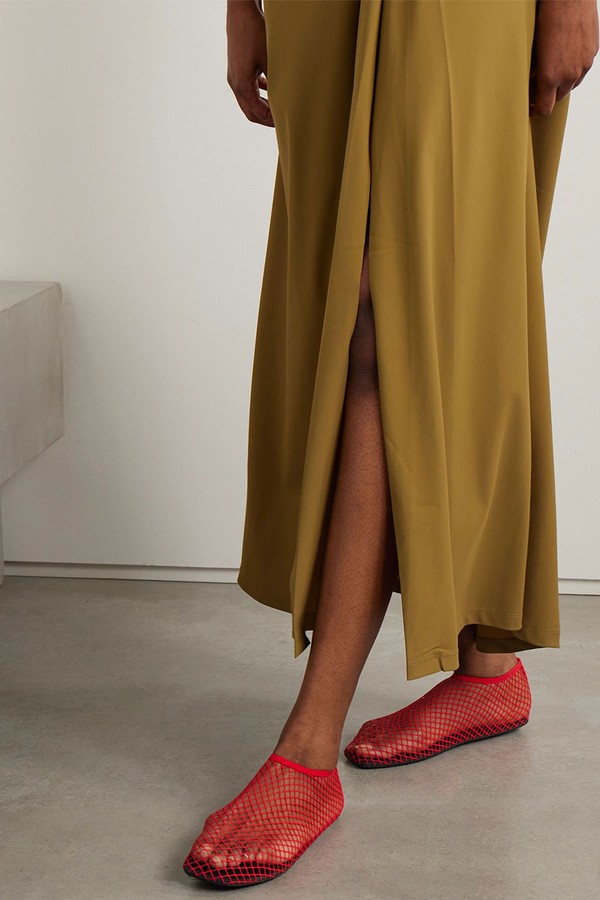 Mesh Ballet Flats from CHRISTOPHER ESBER