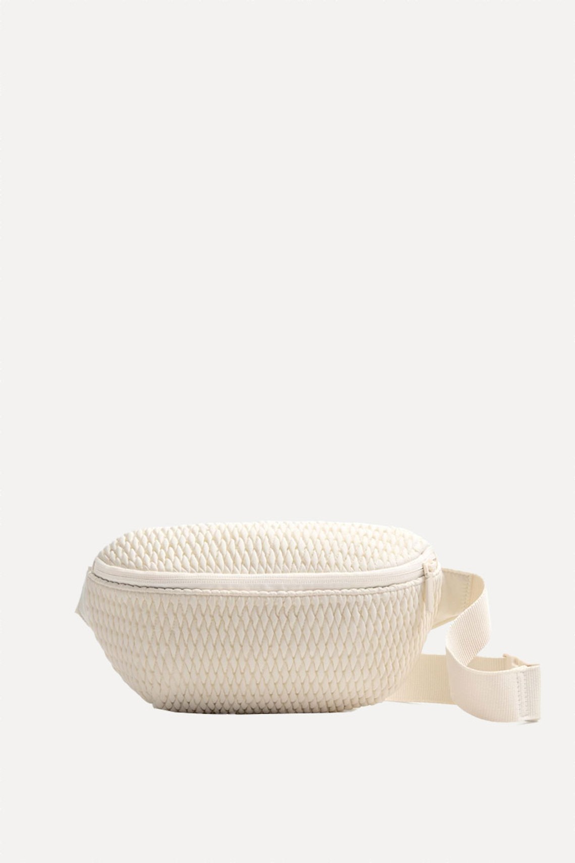 Water Repellent Padded Textured Belt Bag from Oysho