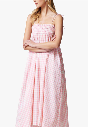 Serena Gingham Midi Dress from Forever New