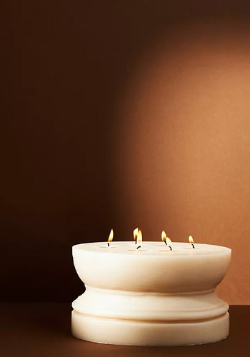 Moulded Wax Candle from Anthropologie 