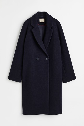 Double-Breasted Wool-Blend Coat from H&M