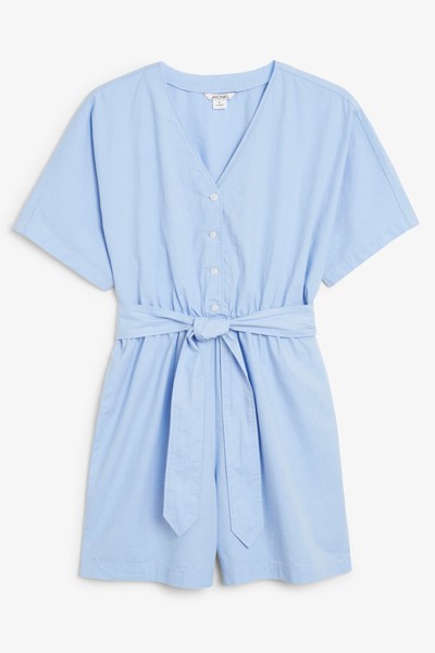 V-Necked Playsuit from Monki