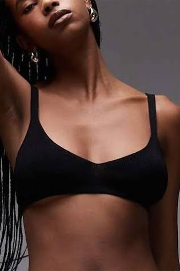 Knitted Bralet from Mango x Kaia Gerber