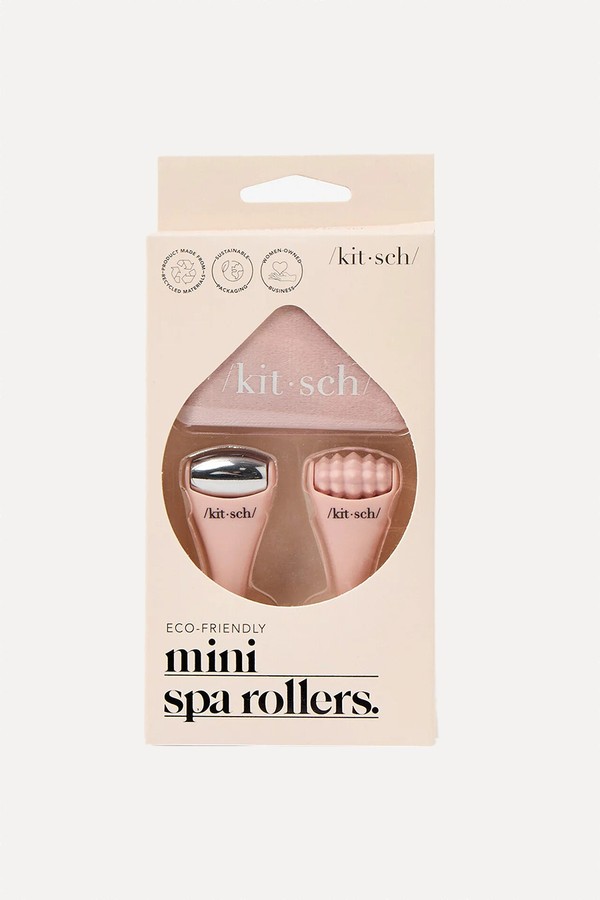 Set Of 2 Mini Spa Rollers from Kitsch