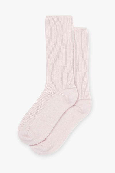 Bedfolk Cashmere Socks, Rose from Bedfolk