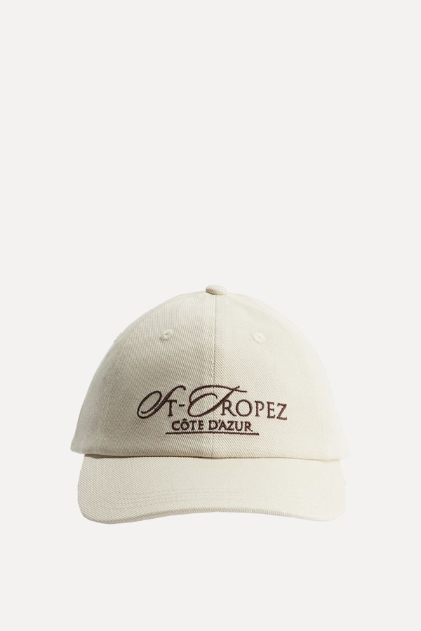 Text-Motif Twill Cap from H&M 