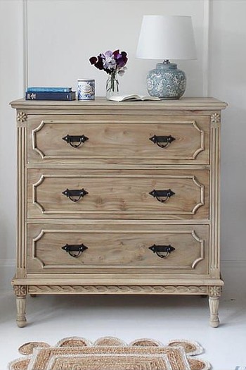 Céline & Clémence 3-Drawer Chest from French Bedroom