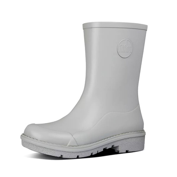 Short Wellington Boots Light Grey