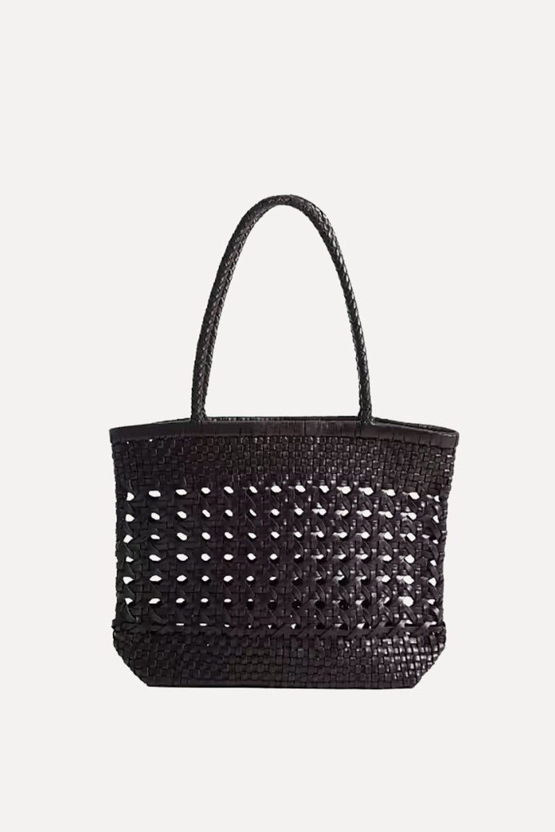 Leather Weave Mini Tote Bag from ASOS DESIGN