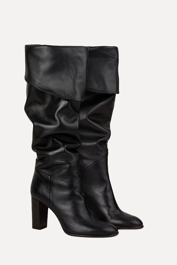 Ciry Polished Leather Boots from BA&SH