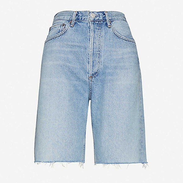 90s Loose-Fit High-Rise Jean Shorts from Agolde