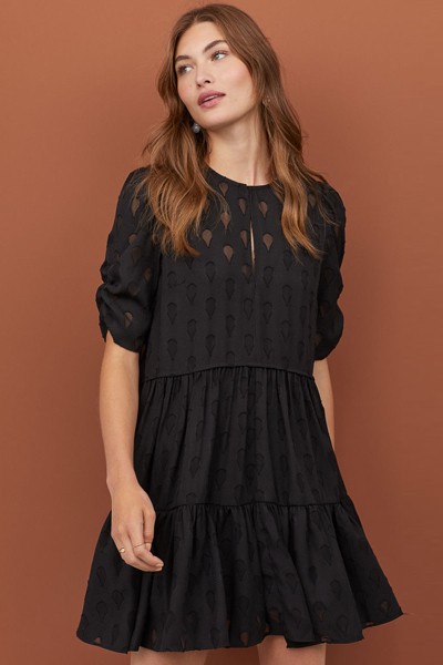 Puff Sleeved Dress