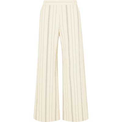 Pinstriped Wide Leg Pants from See By Chloe