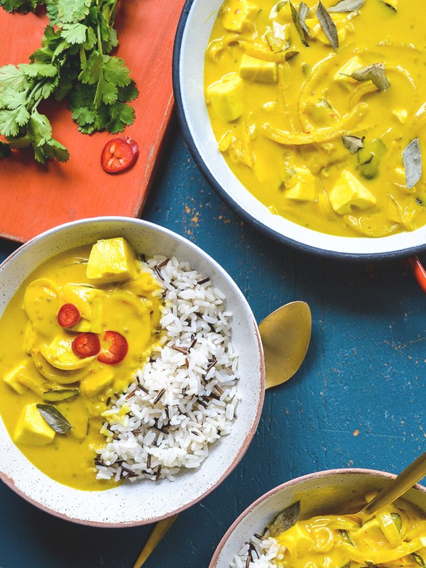Mango Tofu Curry