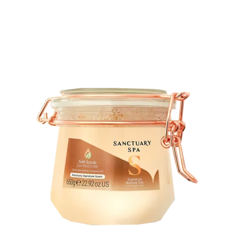 Signature Natural Oils Salt Scrub from Sanctuary Spa