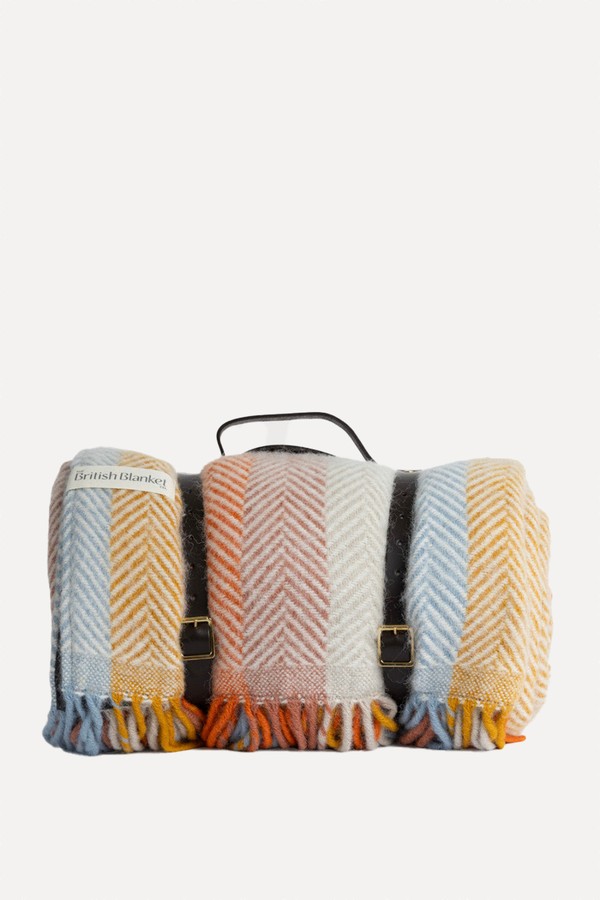 Bright Waterproof Picnic Blanket from The British Blanket Co