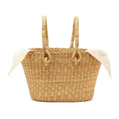 Claudia Mini Straw Basket Bag from Muuñ