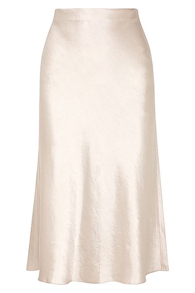 High Waisted Satin Skirt from Vince