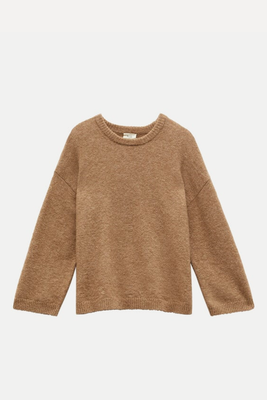 Elaine Slouchy Fit Wool Blend Jumper  from Hush