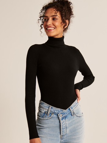 Slim Turtleneck Sweater Bodysuit, £52