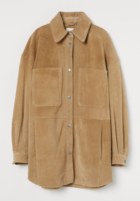 Oversized Suede Jacket from H&M