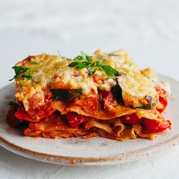 Roasted Vegetable Vegan Lasagne