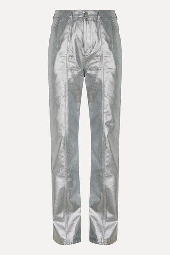 Silver Straight Jeans from Mint Velvet