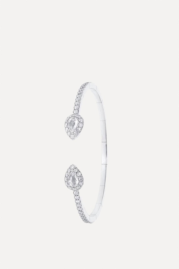 Rose Cut Single Bangle from David Morris